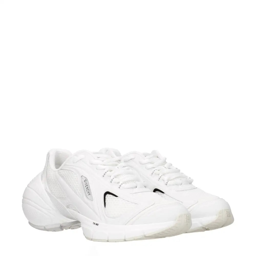 Givenchy Weißer Stoff Sportliche Turnschuhe