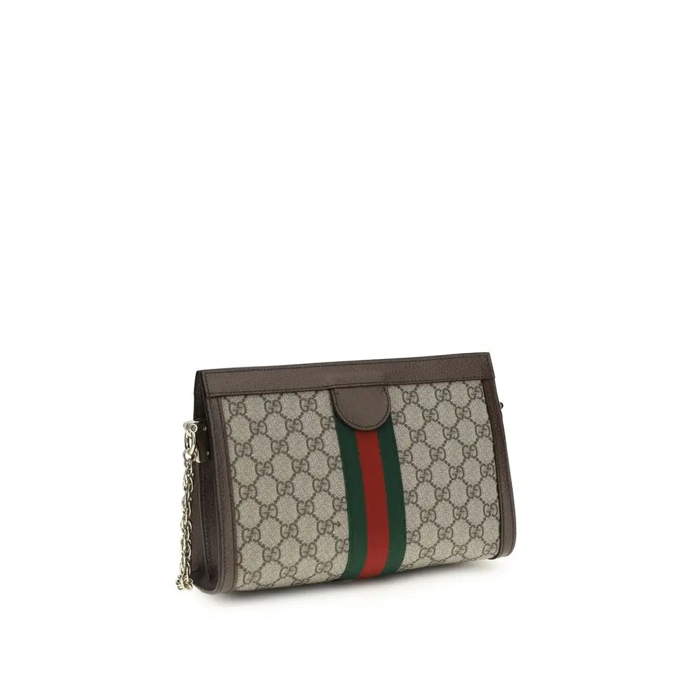 Gucci Braune Handtasche aus Stoff