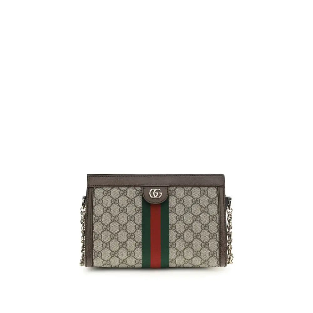 Gucci Braune Handtasche aus Stoff
