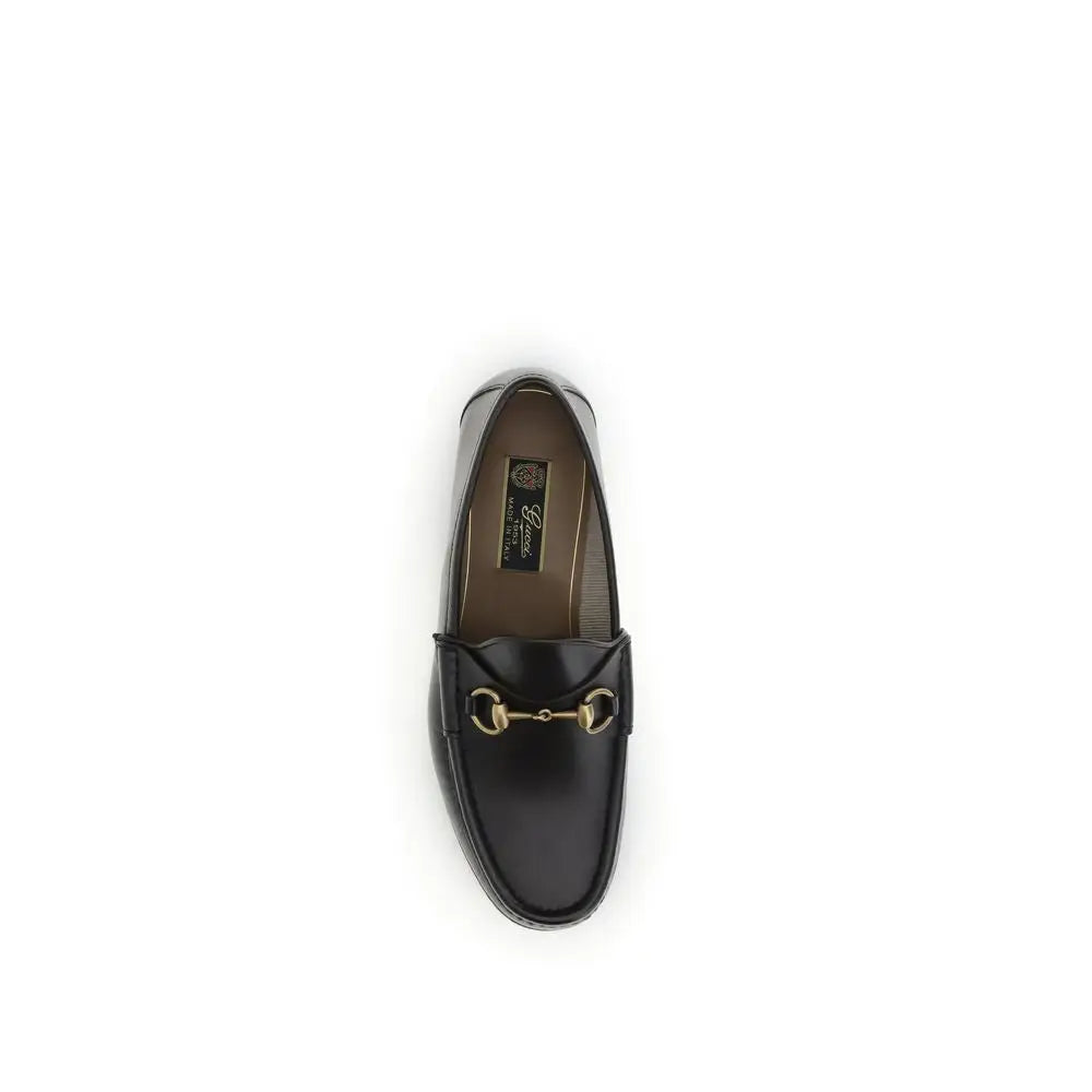 Gucci Braune Kalbsleder Bos Taurus Slip-On Loafer - EU39.5/US6.5