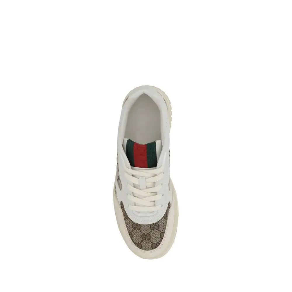 Gucci Bunte Sneakers aus Stoff mit niedrigem Schaft - EU44/US11