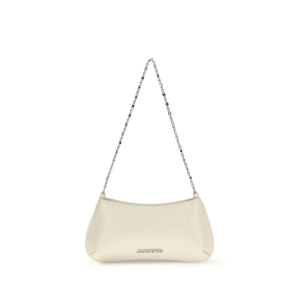 Jacquemus Beige Kalbsleder Bos Taurus Schultertasche