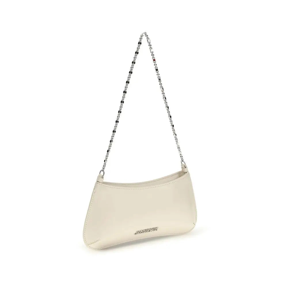 Jacquemus Beige Kalbsleder Bos Taurus Schultertasche