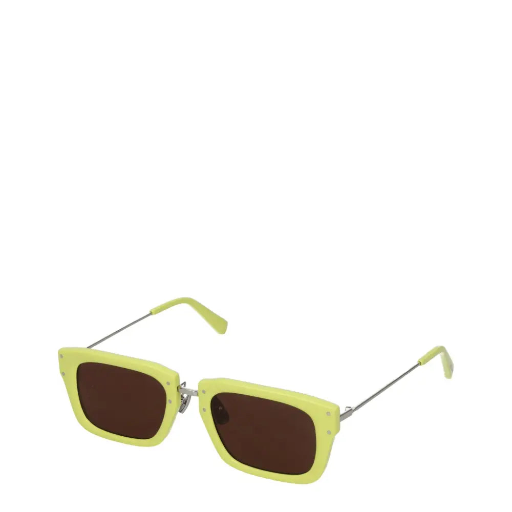 Jacquemus Gelbe Acetat-Sonnenbrille