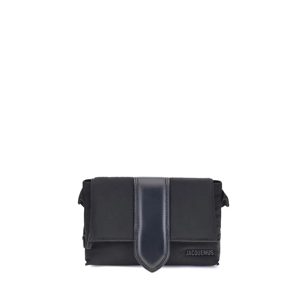 Jacquemus Schwarze Nylon-Handtasche