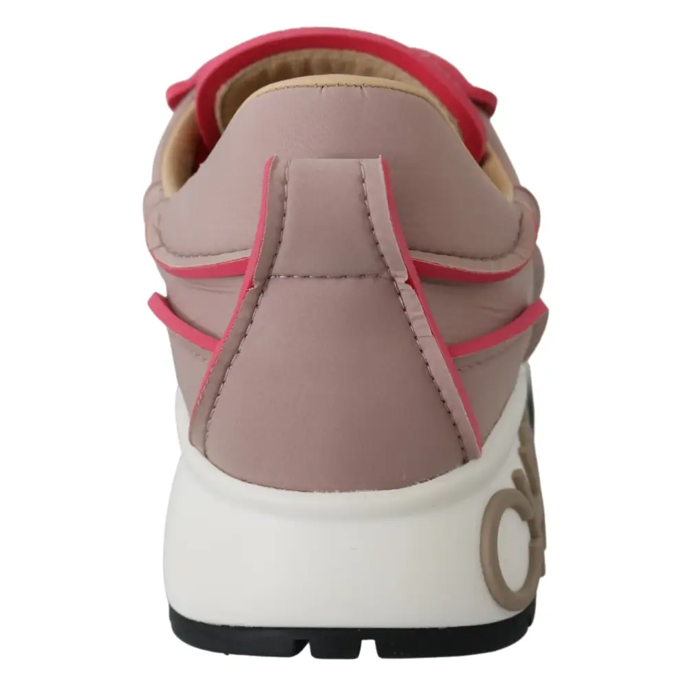 Jimmy Choo Ballett Rosa Chic Gepolsterte Turnschuhe - EU35/US5
