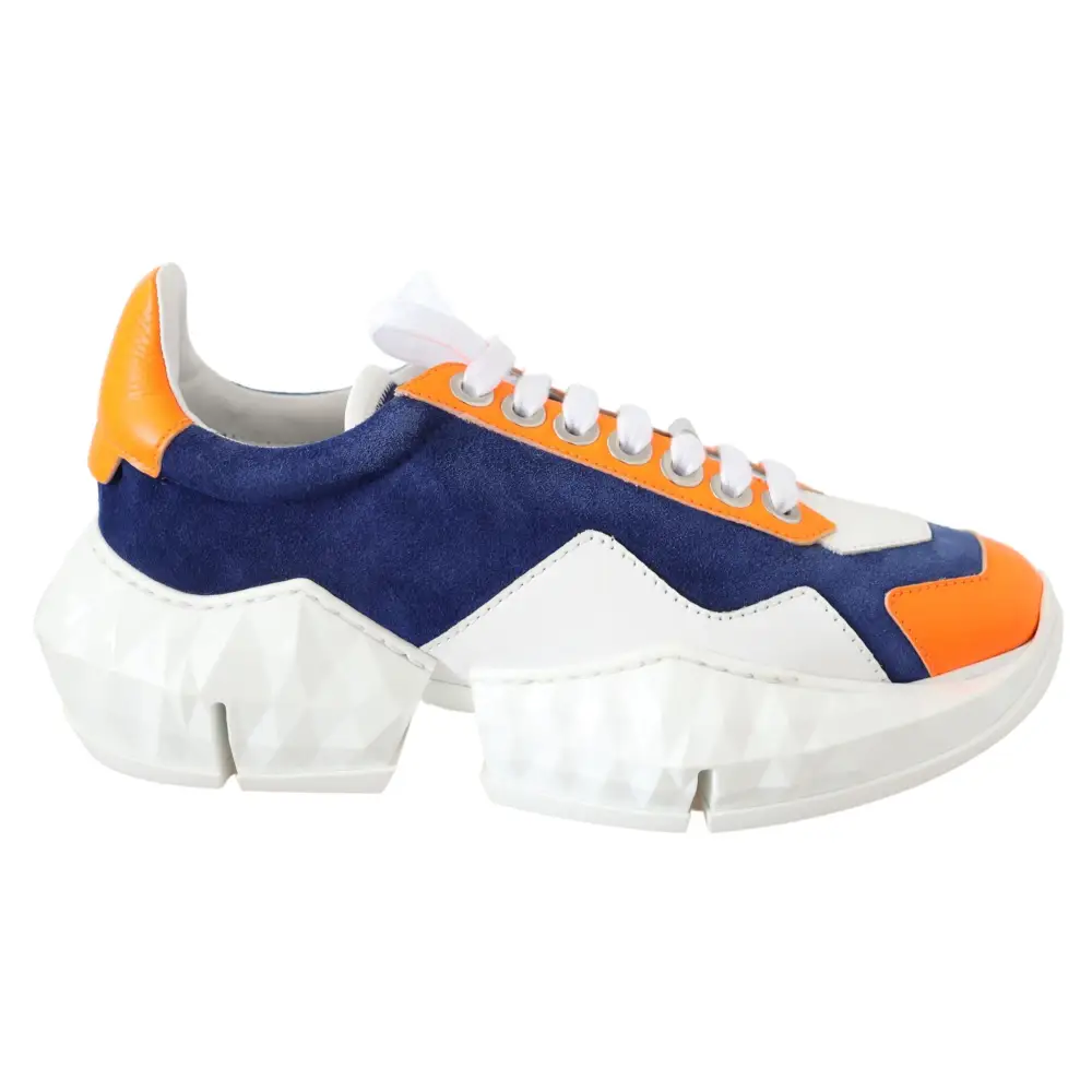 Jimmy Choo Electric Elegance Leder Mix Sneakers