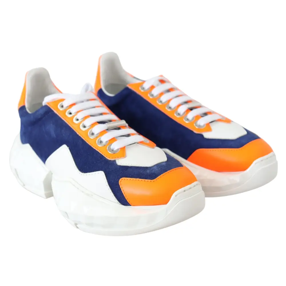 Jimmy Choo Electric Elegance Leder Mix Sneakers