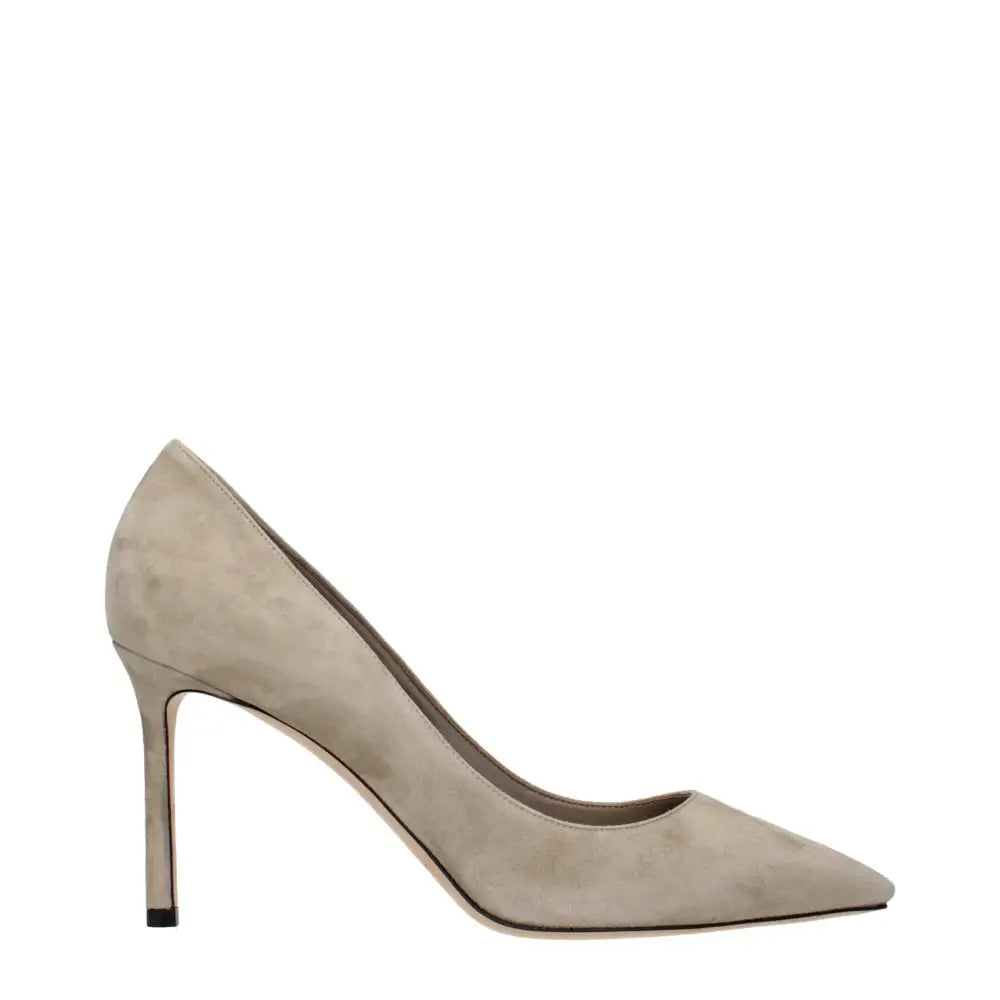 Jimmy Choo Graue Lederpumps - EU38.5/US8.5