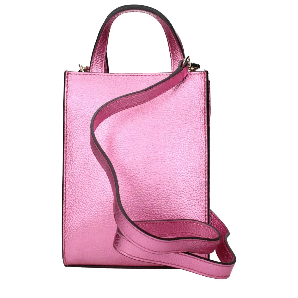 Jimmy Choo Handtasche aus Leder in Fuchsia