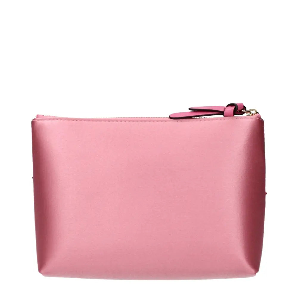Jimmy Choo Pinke Satin-Clutch