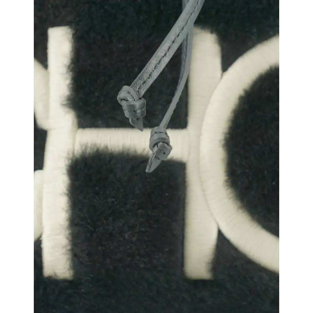 Jimmy Choo Schwarze Lederhand- und Umhängetasche