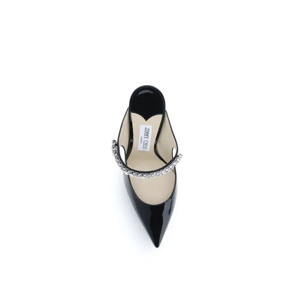 Jimmy Choo Schwarze Pumps aus Kalbsleder Bos Taurus