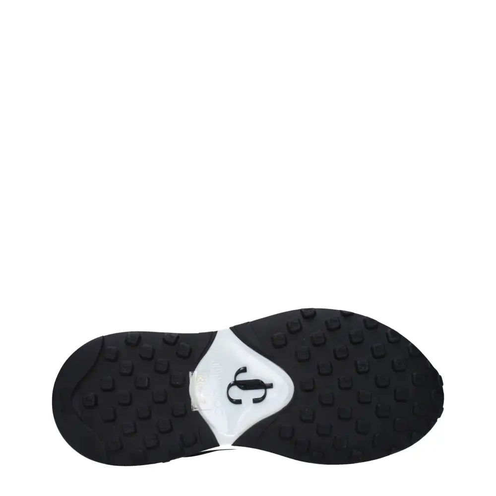 Jimmy Choo Schwarze Stoff-Sneaker im Athletic-Look