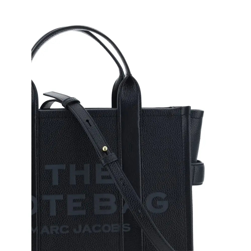 Marc Jacobs Handtasche aus schwarzem Kalbsleder Bos Taurus