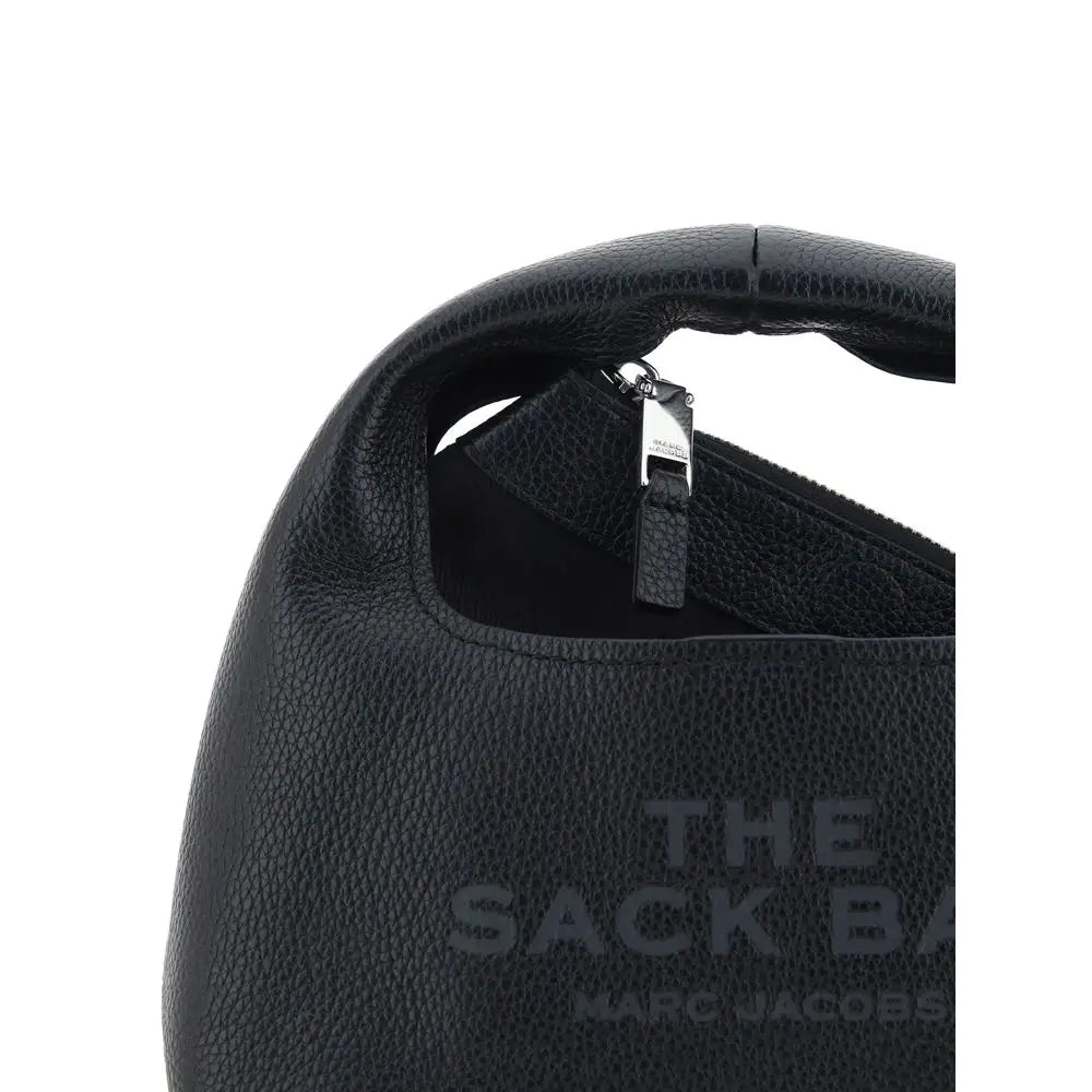 Marc Jacobs Schwarze Kalbsleder Bos Taurus Handtasche