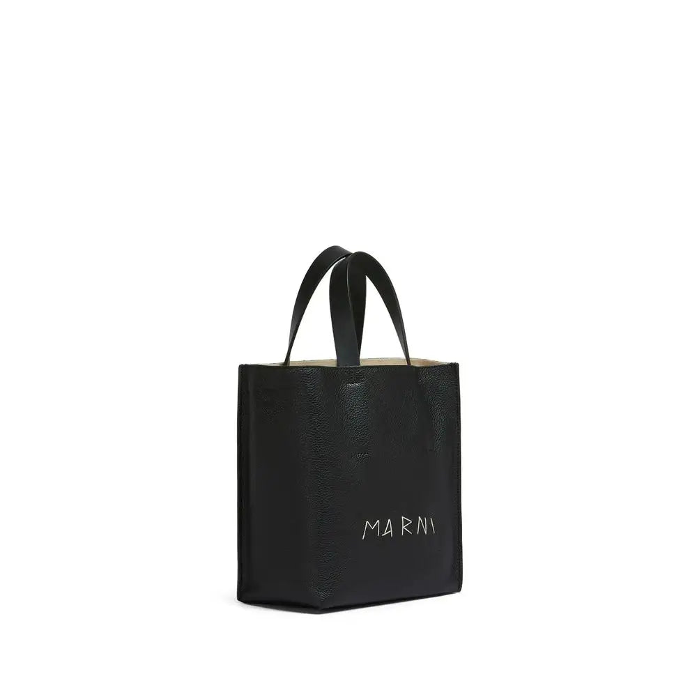 Marni Schwarze Kalbsleder-Tasche