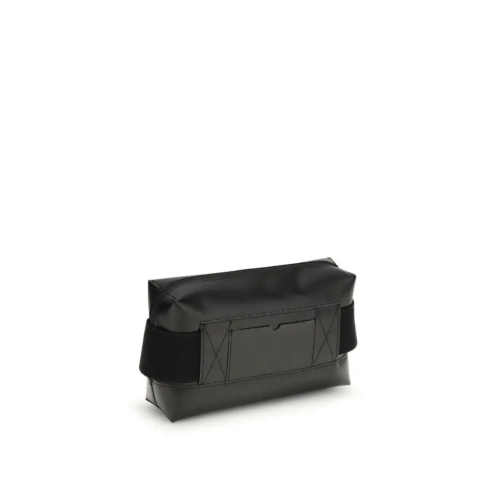 Marni Schwarze Schultertasche aus Kalbsleder Bos Taurus