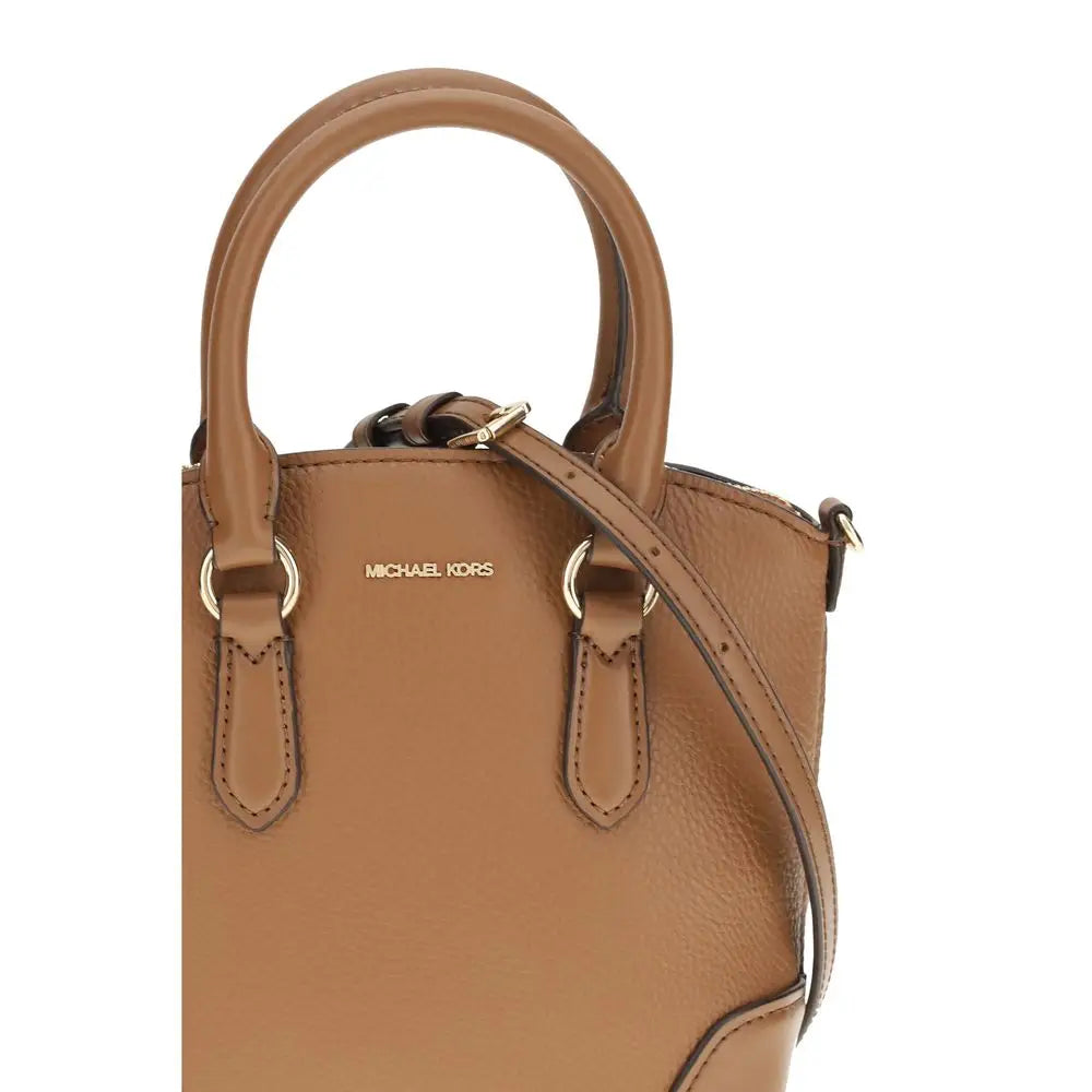 Michael Kors Beige Calf Leather Bos Taurus Handbag