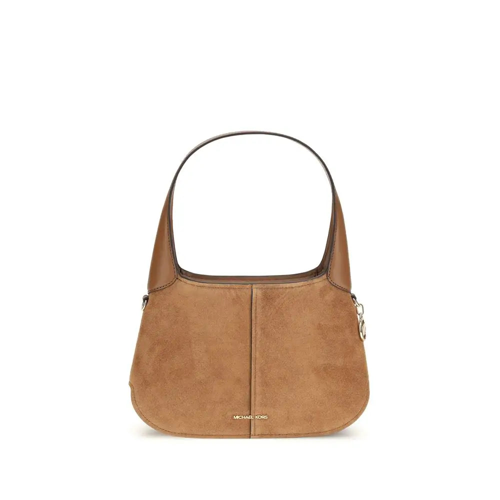 Michael Kors Beige Calf Leather Bos Taurus Shoulder Bag