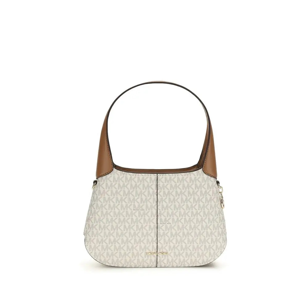 Michael Kors Beige Cotton Shoulder Bag