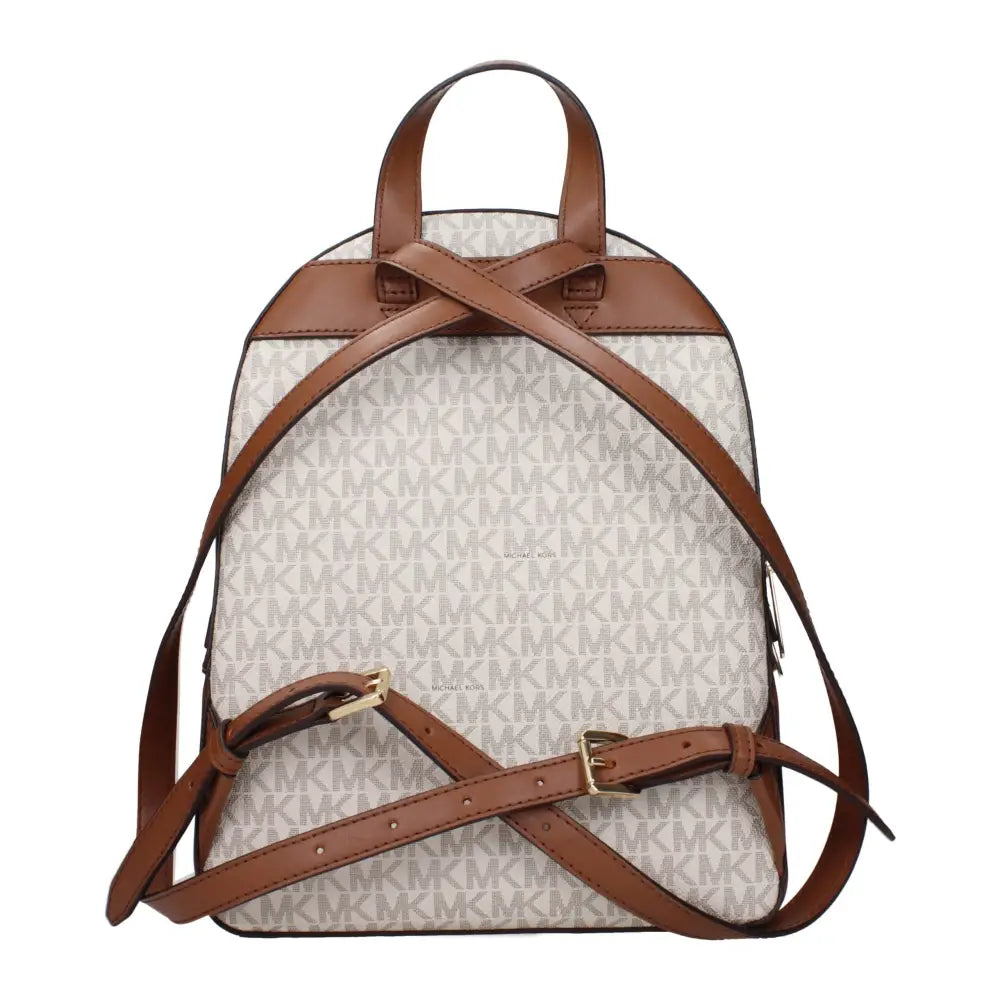 Michael Kors Beiger Stoffrucksack