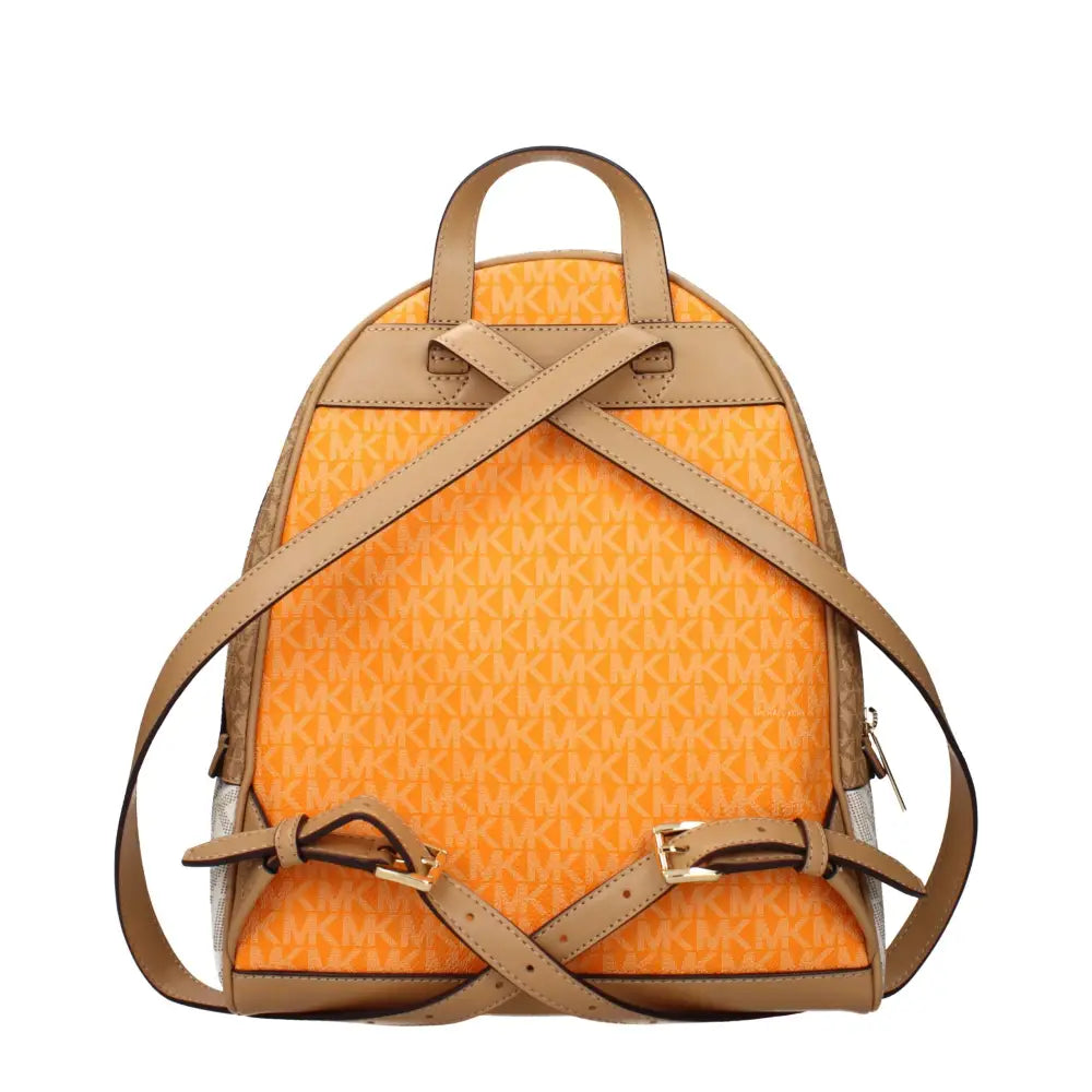 Michael Kors Beiger Stoffrucksack