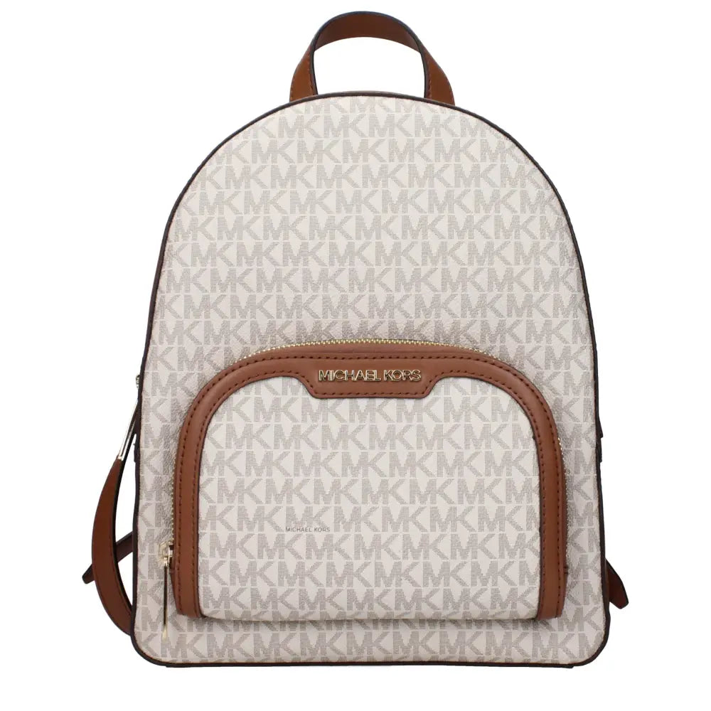 Michael Kors Beiger Stoffrucksack