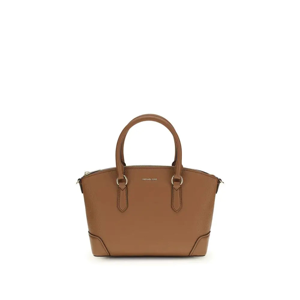 Michael Kors Braune Kalbsleder Bos Taurus Handtasche