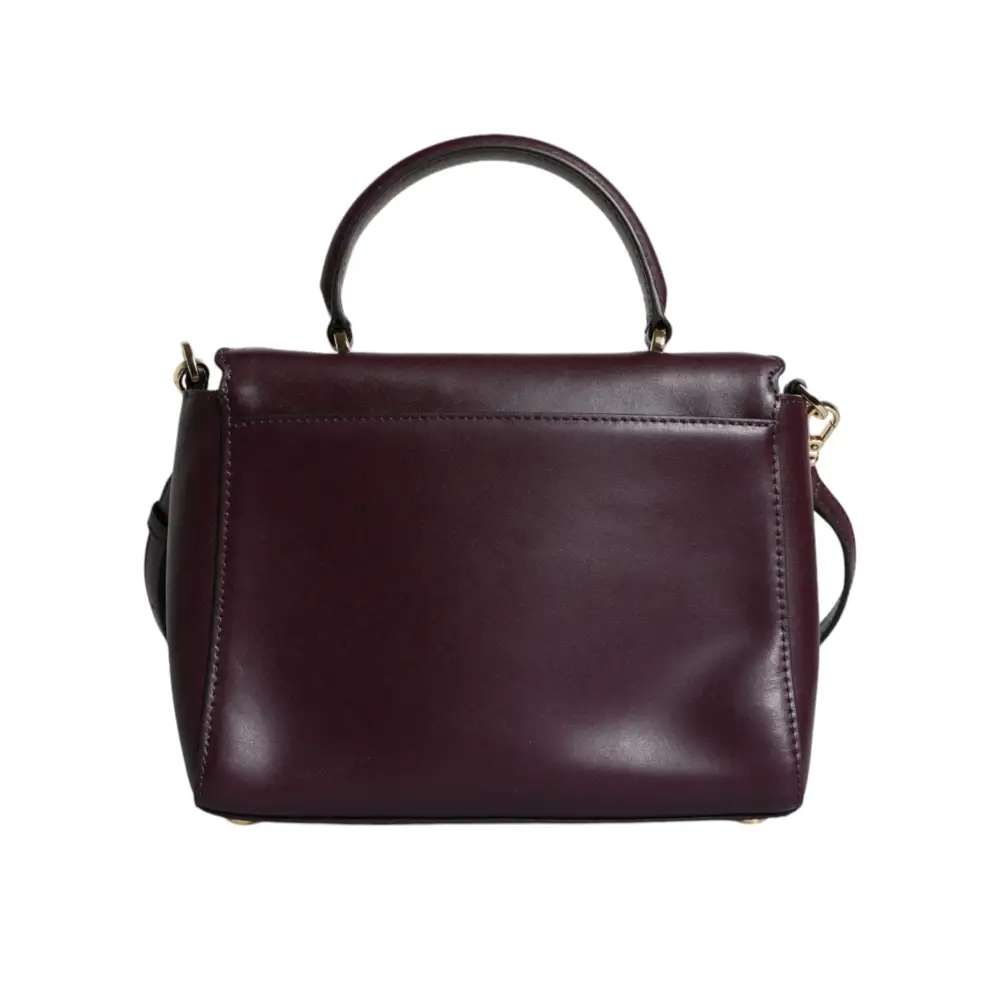 Michael Kors Lila Leder Logo Plaque Crossbody MINDY Satchel Tasche