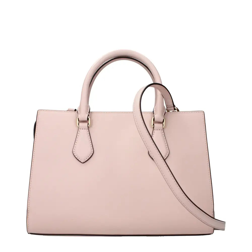 Michael Kors Rosa Stoffhandtasche