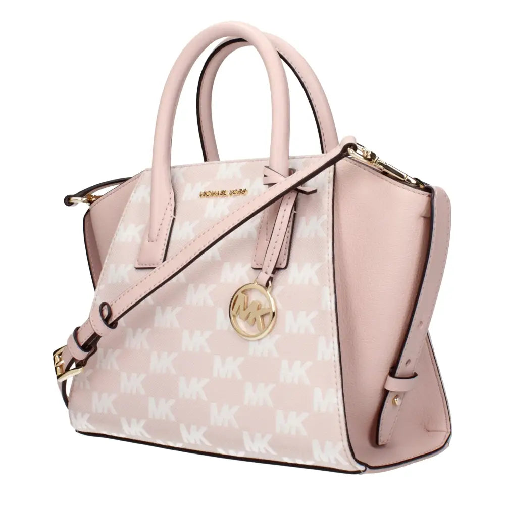 Michael Kors Rosa Stoffhandtasche