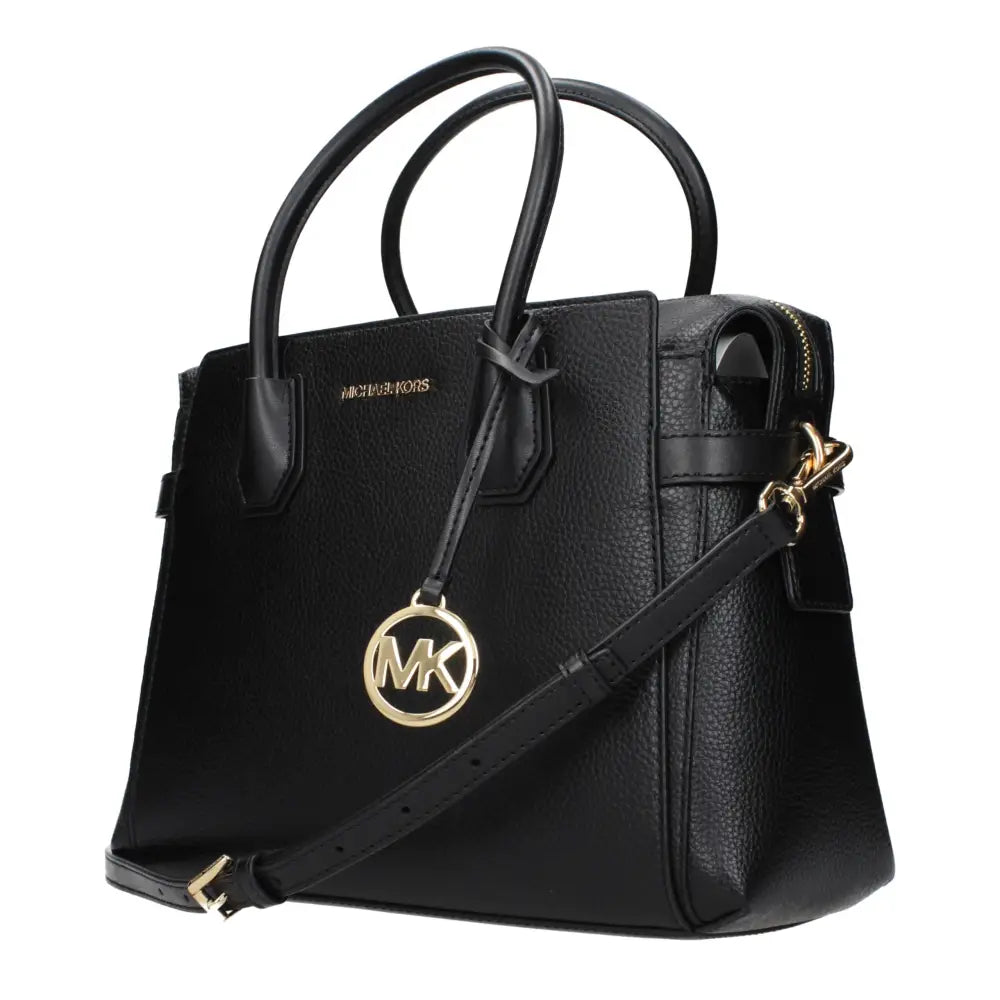 Michael Kors Schwarze Handtasche aus Stoff