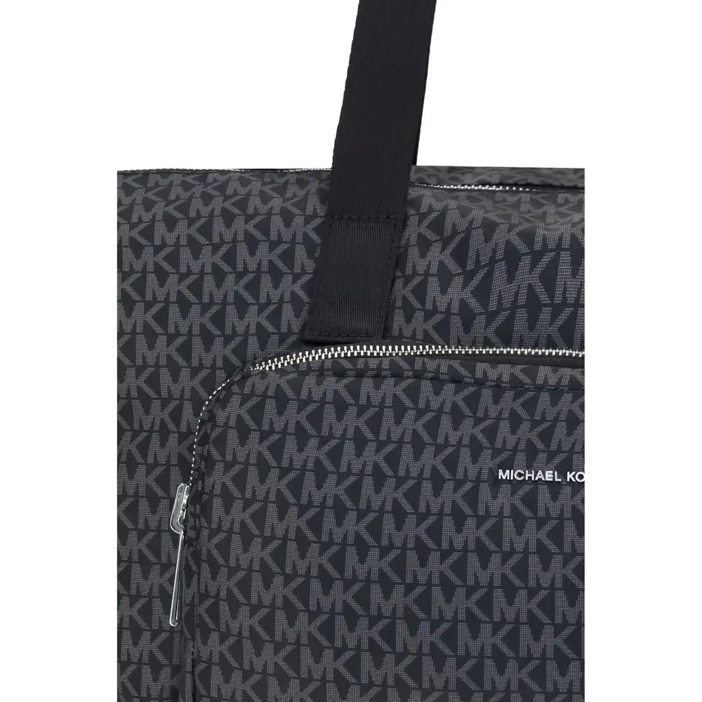 Michael Kors Schwarze Schultertasche aus Polyester