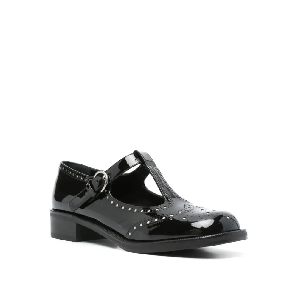 Miu Miu Schwarze Ballerinas aus Kalbsleder - EU36/US6