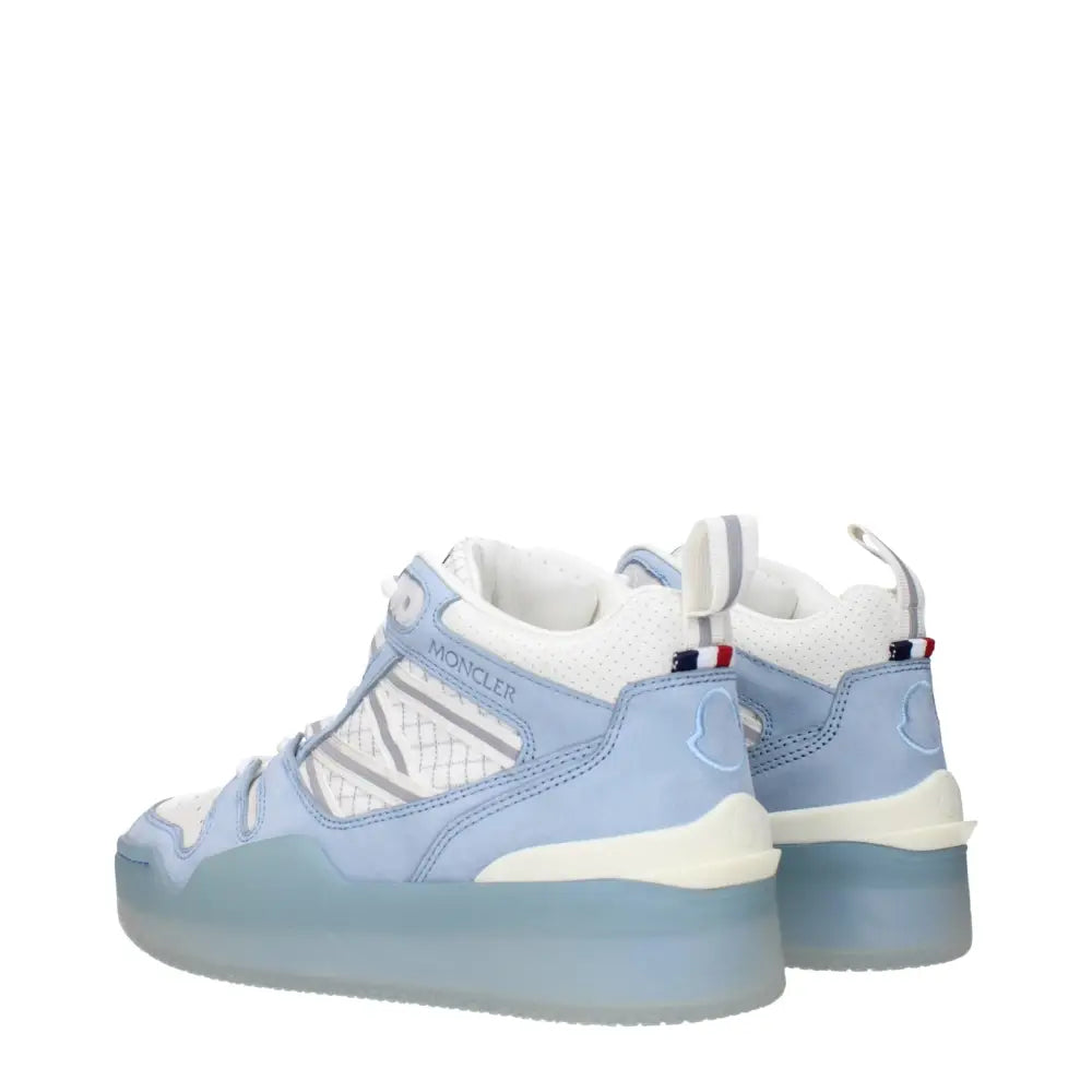 Moncler Hochwertige High-Top Sneaker aus weißem Leder - EU36/US6