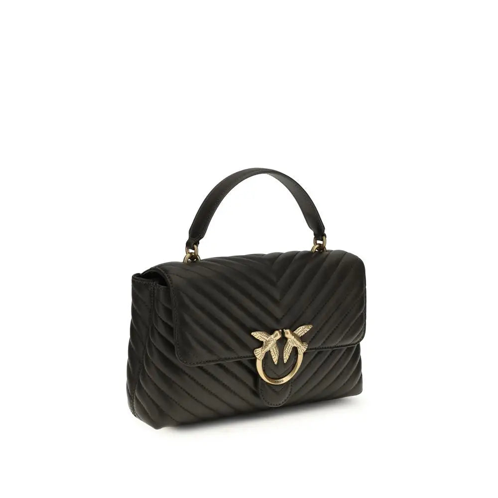 PINKO Bicolor Calf Leather Bos Taurus Geldbörse