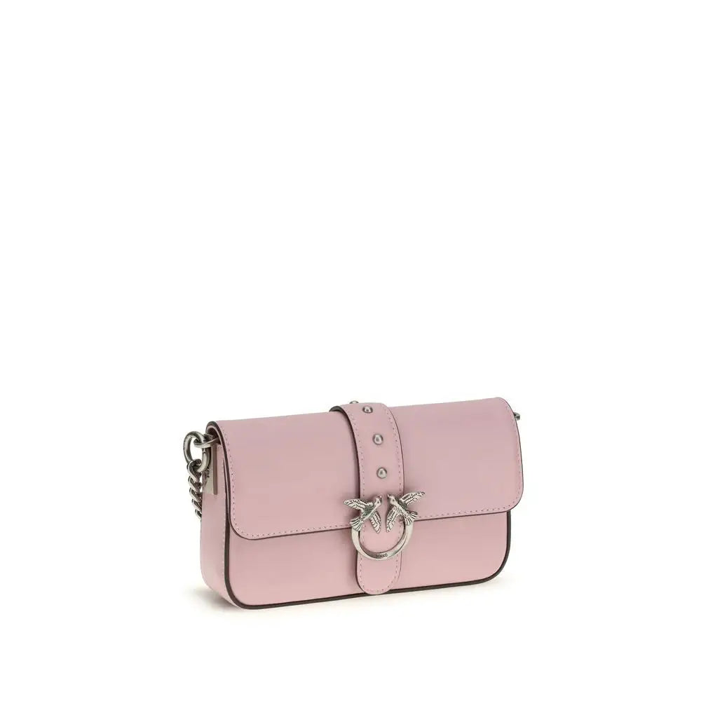 PINKO Multicolor Calf Leather Bos Taurus Schultertasche