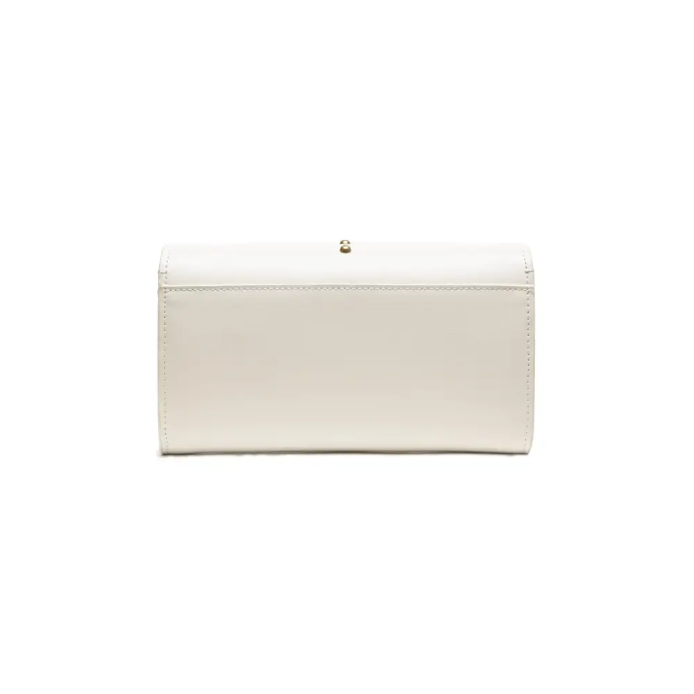 PINKO Weißes Leder One Simply Love Mini Tasche