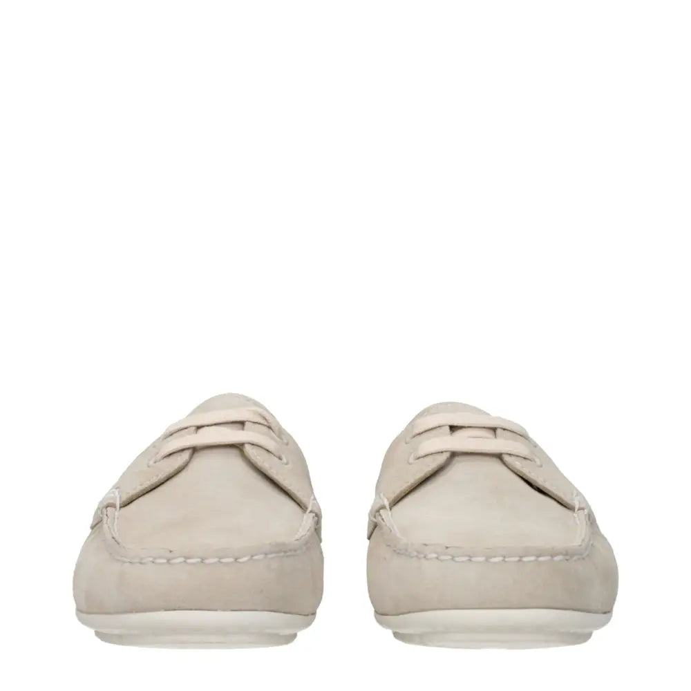 Prada Graue Leder Slipper - EU36/US6