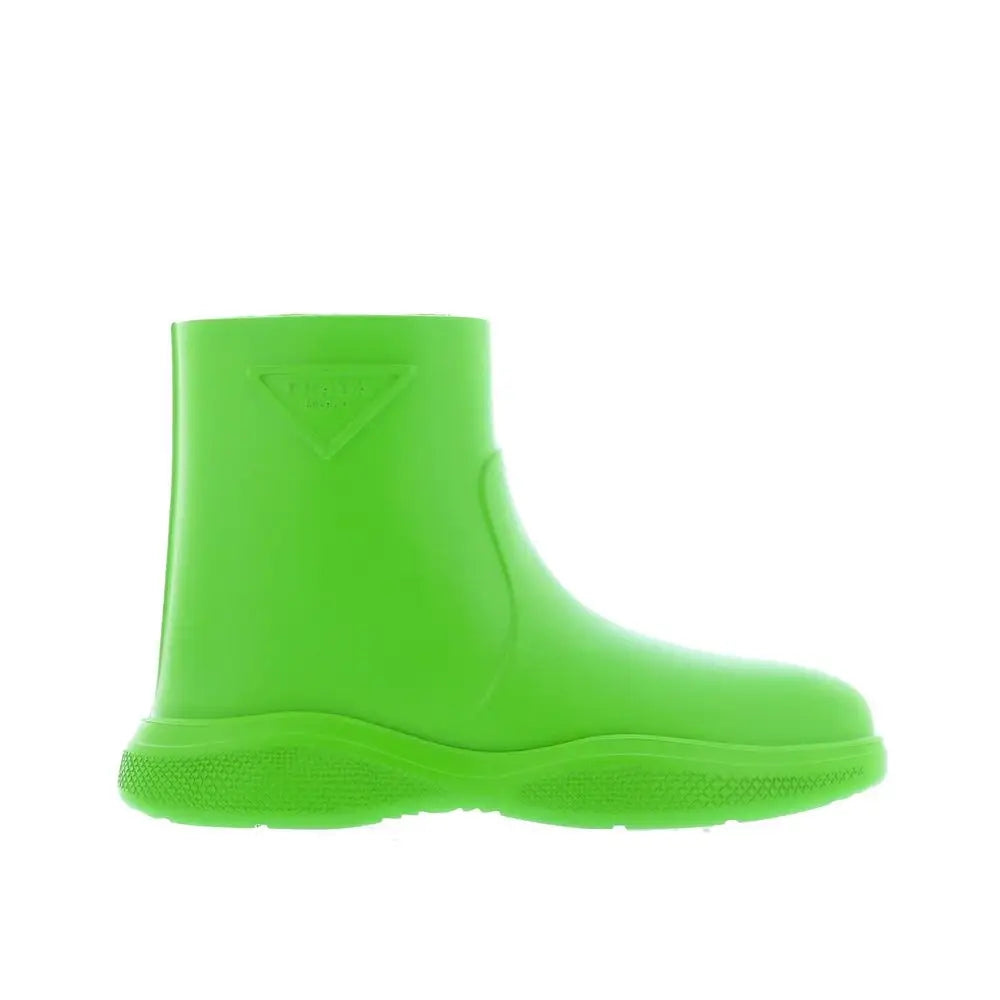 Prada Gummistiefel in Bicolor-Optik