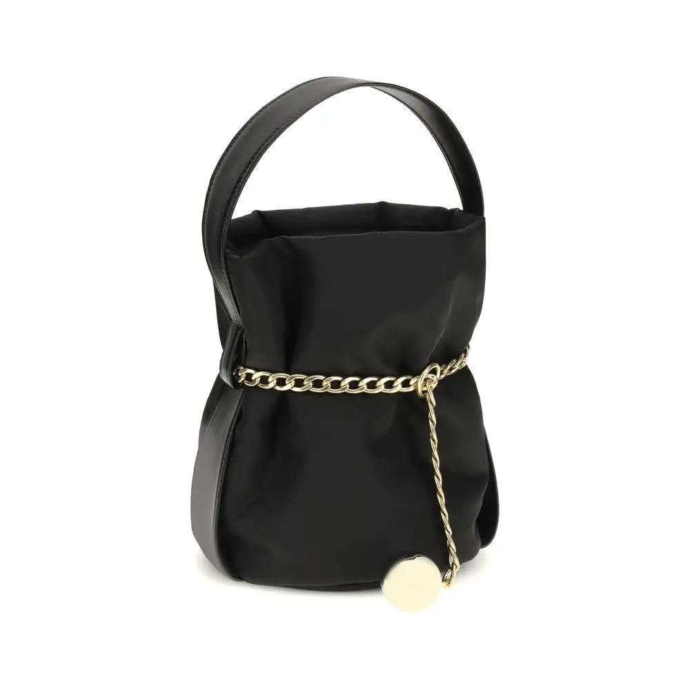Prada Schwarze Bucket Bag aus recyceltem Polyamid