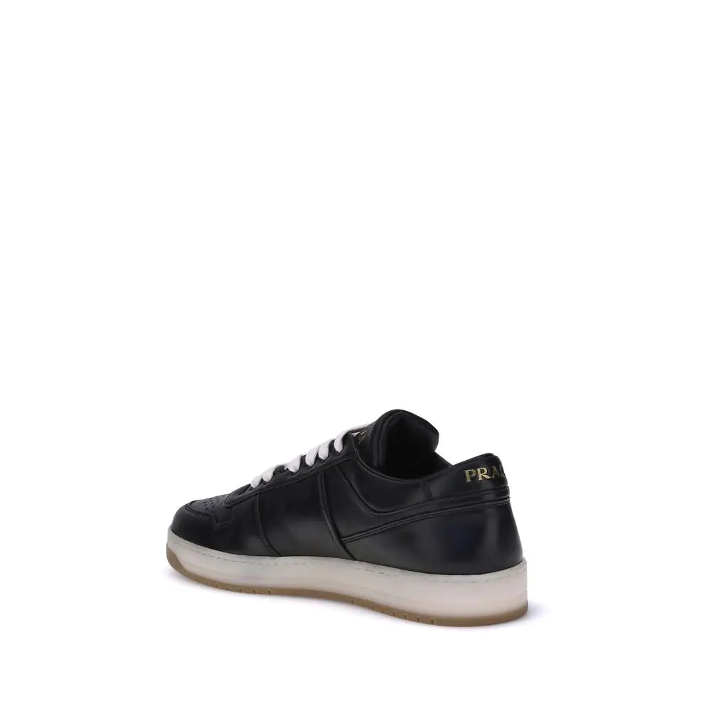 Prada Schwarze Sneakers aus Kalbsleder Bos Taurus - EU 38 | US 5