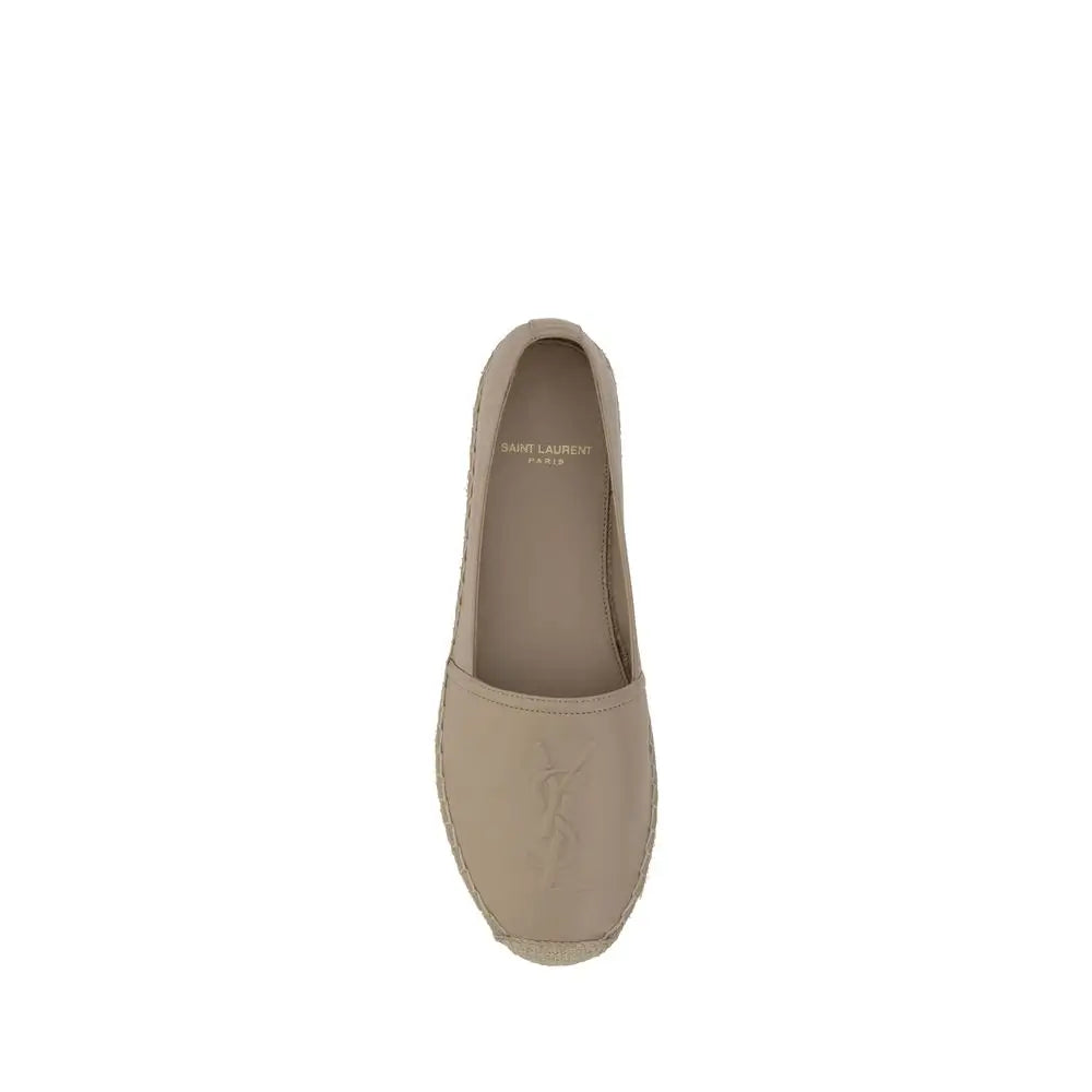 Saint Laurent Braune Lamm-Espadrilles Ovis Aries Aries
