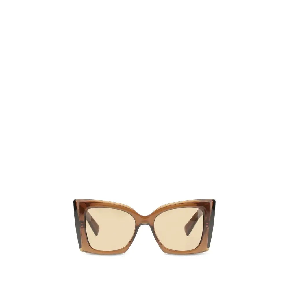 Saint Laurent Braune Nylon-Sonnenbrille