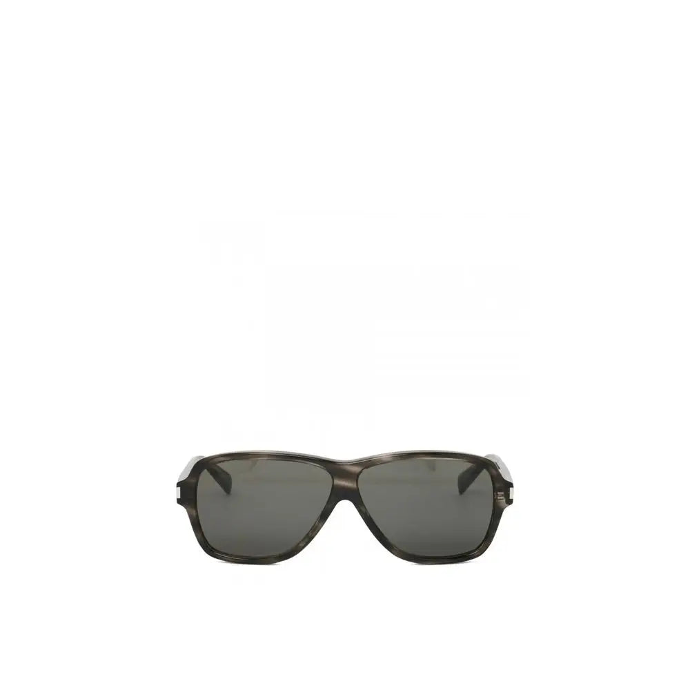 Saint Laurent Graue Sonnenbrille aus Acetat
