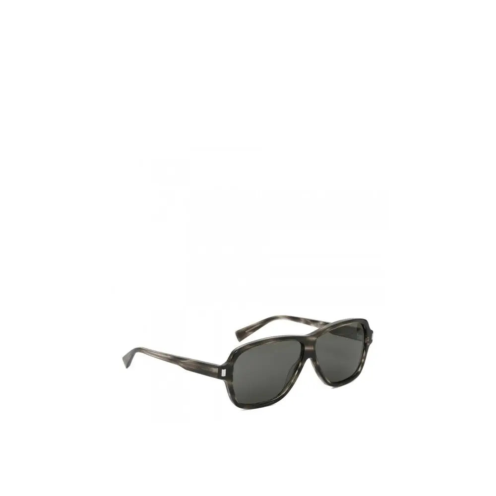 Saint Laurent Graue Sonnenbrille aus Acetat