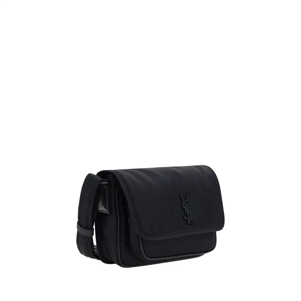 Saint Laurent Schultertasche aus schwarzem Polyamid