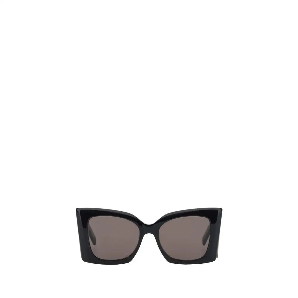 Saint Laurent Schwarze Sonnenbrille aus Acetat
