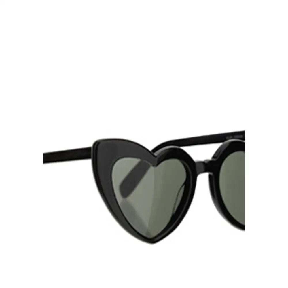 Saint Laurent Schwarze Sonnenbrille aus Acetat